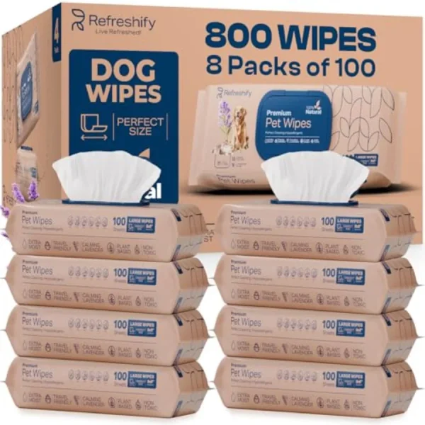 Dog Wipes for Paws and Butt - Bulk Wipes