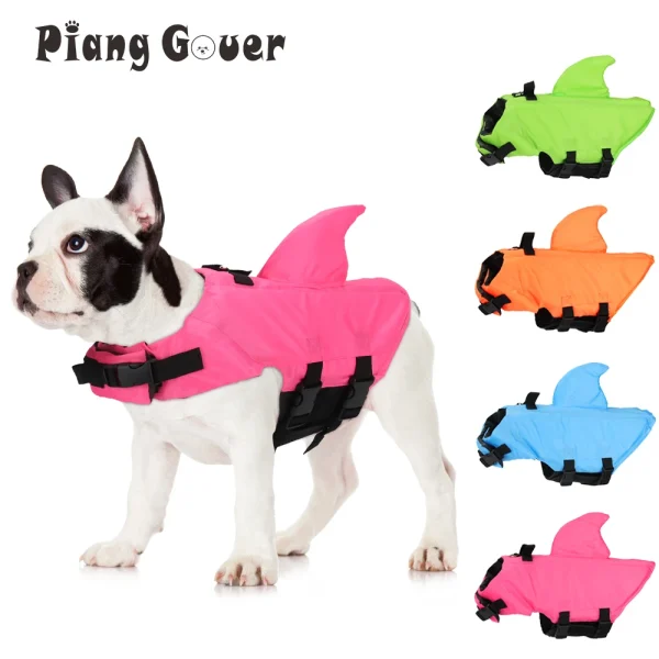 Shark Dog Life Vest Swimwear